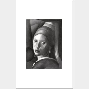 The Girl with the Pearl Earring Posters and Art